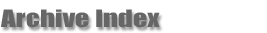 Weekly Feature and Newsletter Archive